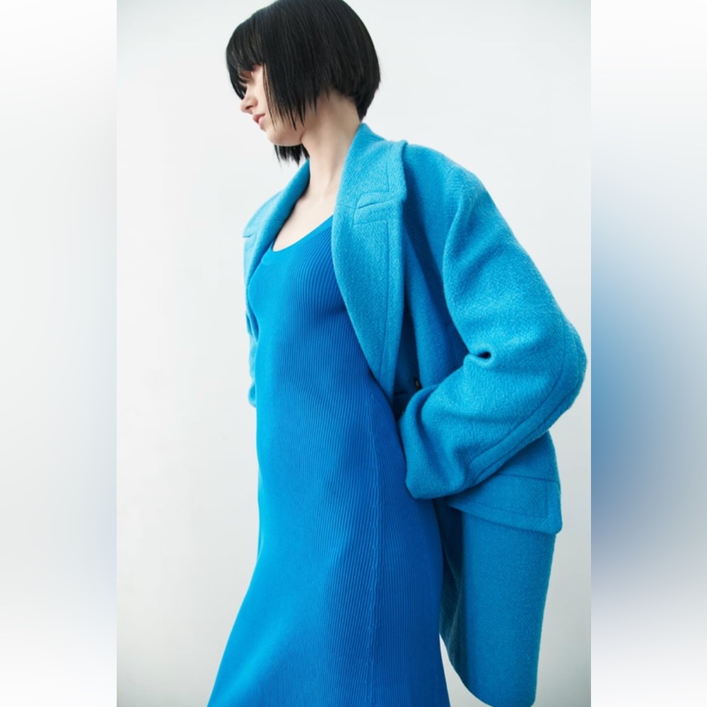 Zara Blue knit dress